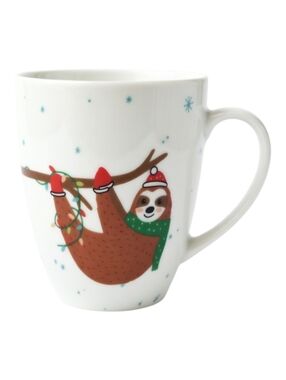 Holiday Christmas Sloth Mug